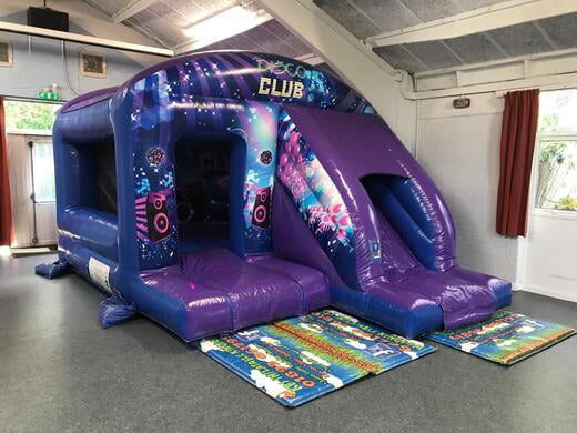 Example indoor bouncy castle